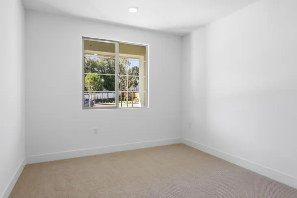 wooden floor and closet in a room