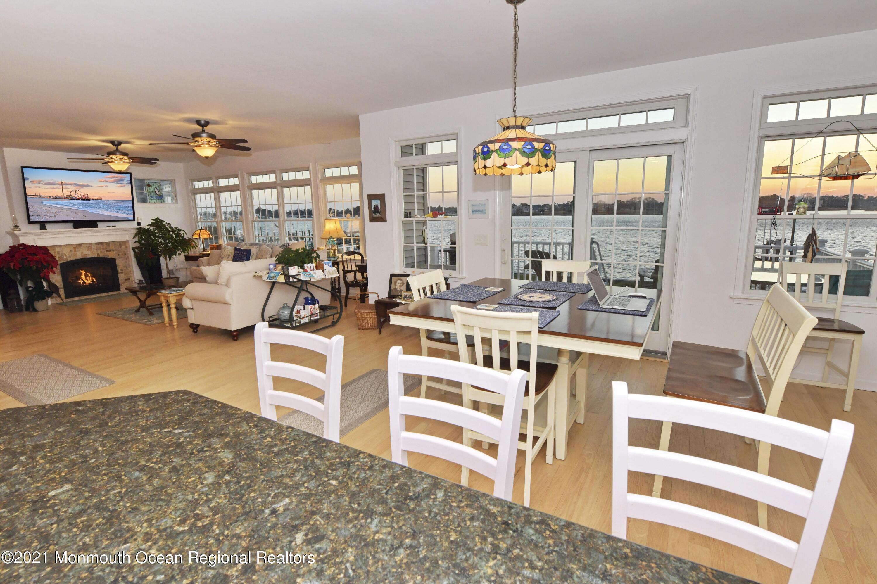 64 Seagoin Road Brick, NJ 08723 - Photo 8 of 48 a view of a living room and kitchen view