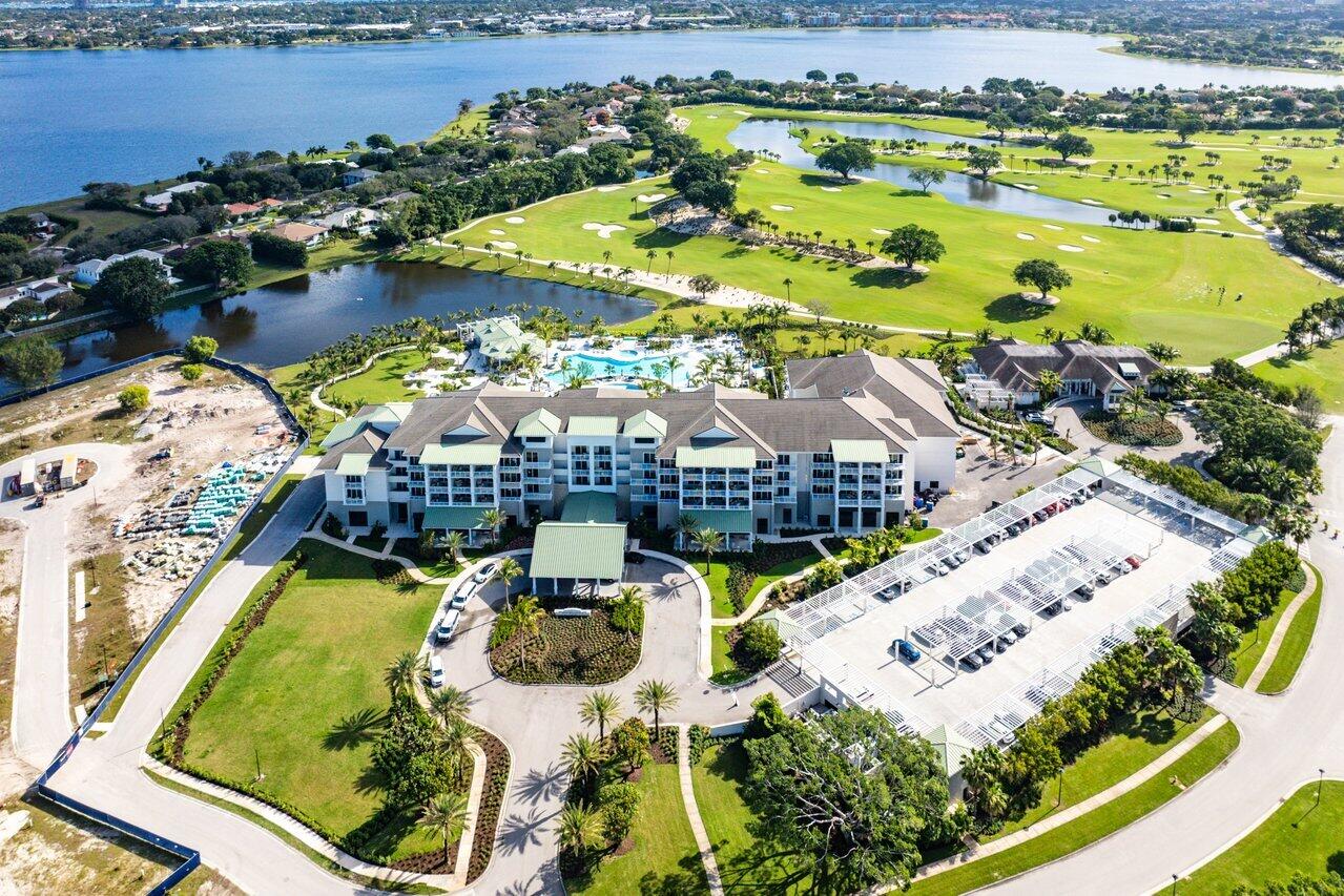 1900 Consulate Place, Unit 2104 West Palm Beach, FL 33401 - Photo 71 of 72 an aerial view of a house with a ocean view