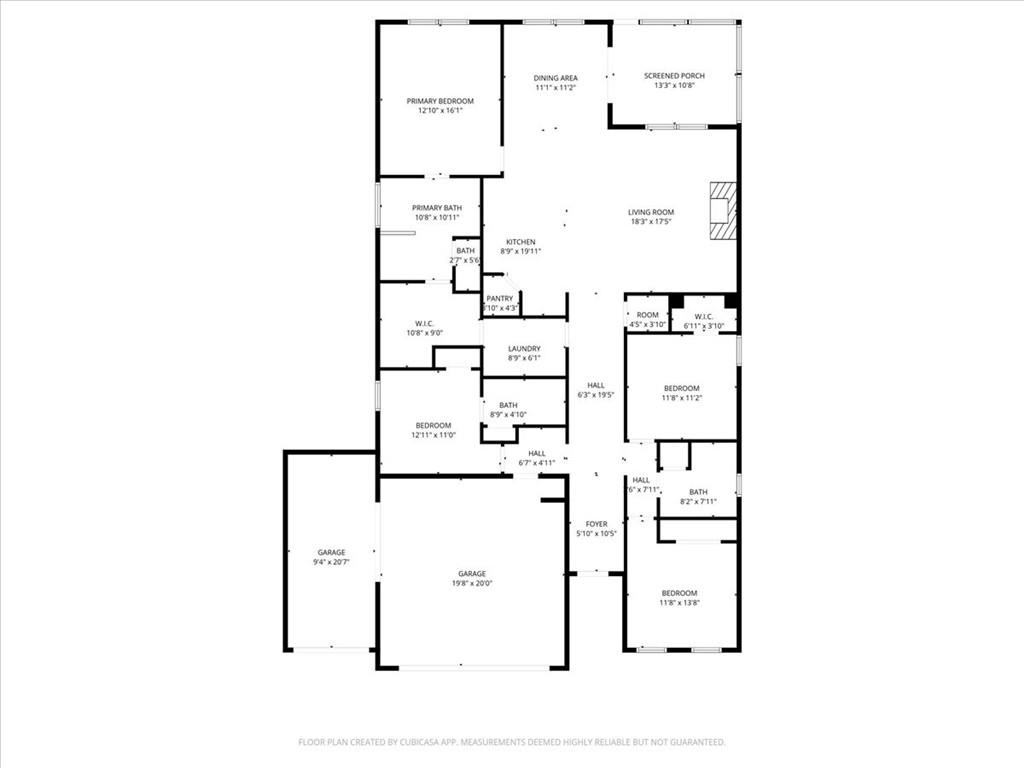 61 Rushing View Glen Dallas, GA 30157 - Photo 54 of 54 a picture of floor plan