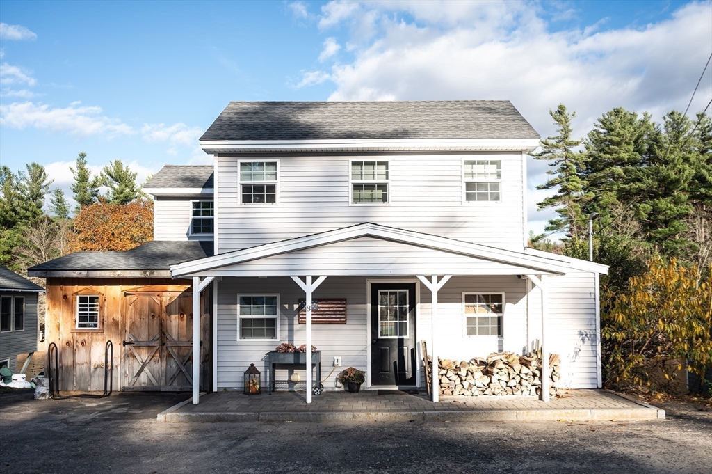 8 South Road Westminster, MA 01473 - Photo 28 of 28 a front view of a house with a garage