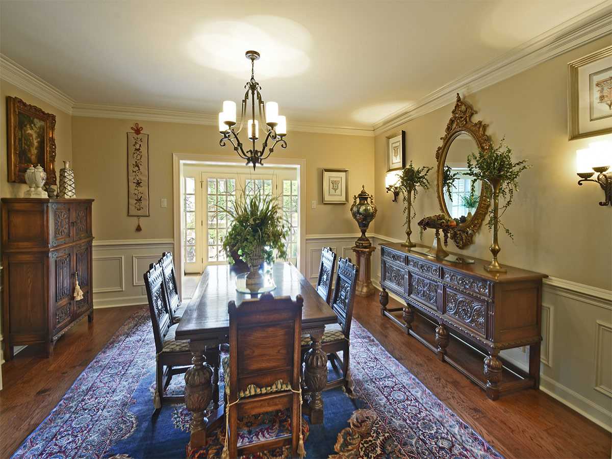 2764 Johnson Road Germantown, TN 38139 - Photo 5 of 25 Open and light, the dining room continues the down-to-earth feel of the home.