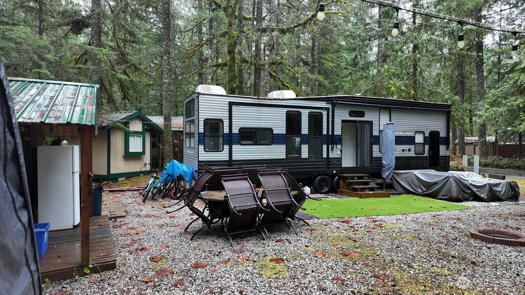 134 Jasper Trail Deming, WA 98244 - Photo 19 of 20 a view of a house with backyard and porch