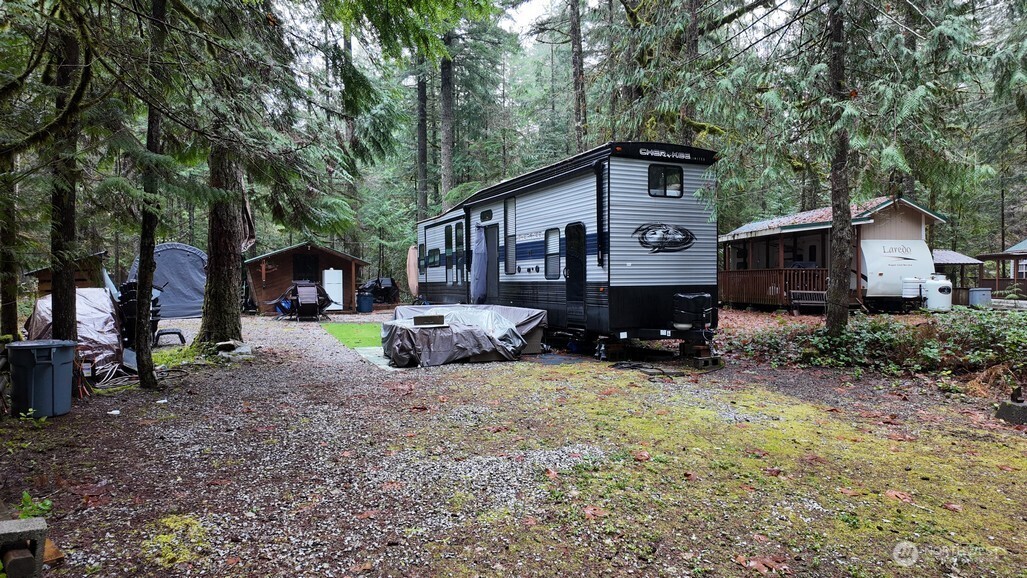 134 Jasper Trail Deming, WA 98244 - Photo 9 of 20 a view of a house with a yard and large tree