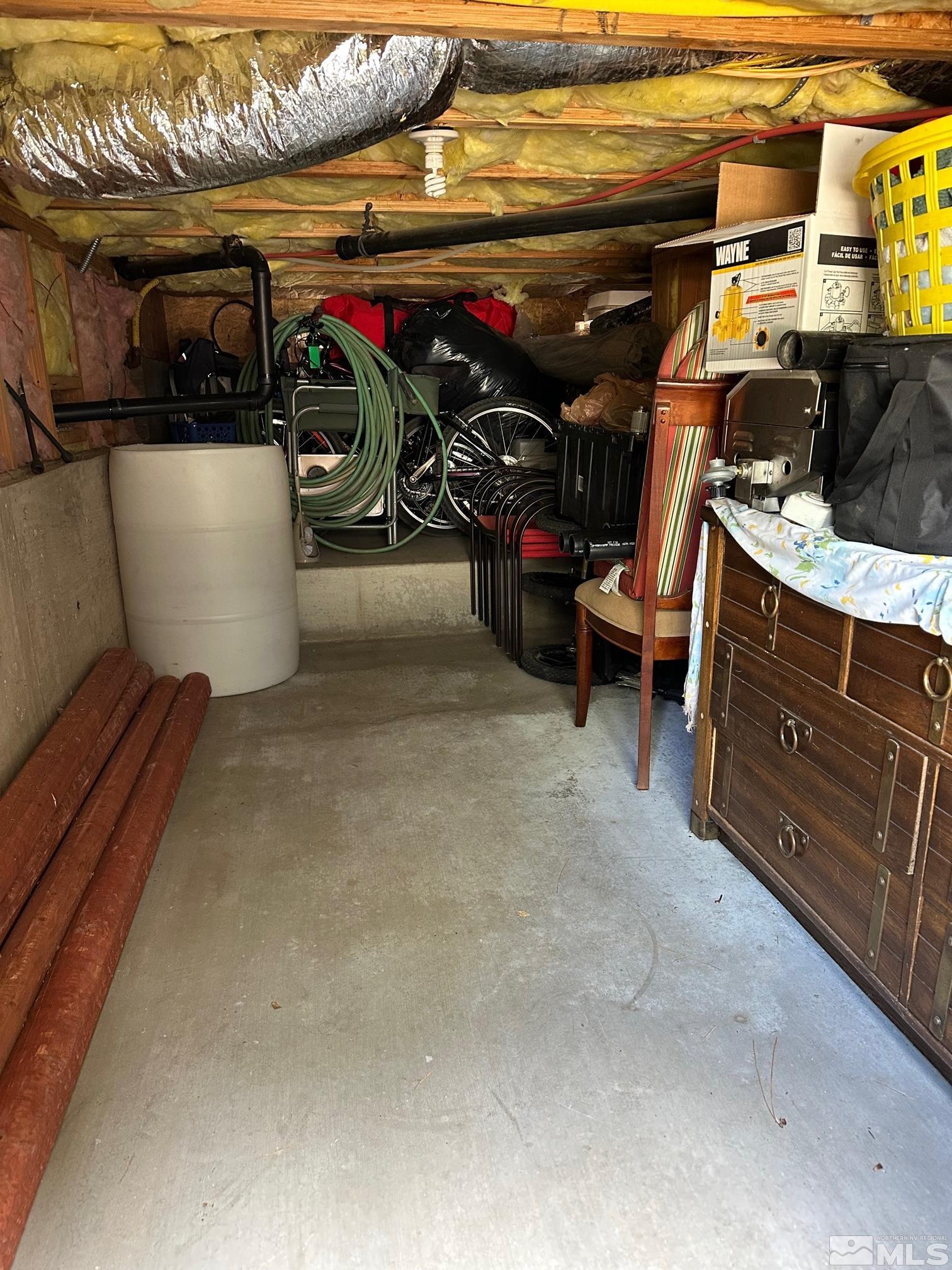130 Sawmill Road Markleeville, CA 96120 - Photo 29 of 32 a view of storage and utility room