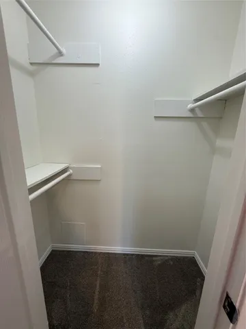 a view of walk in closet