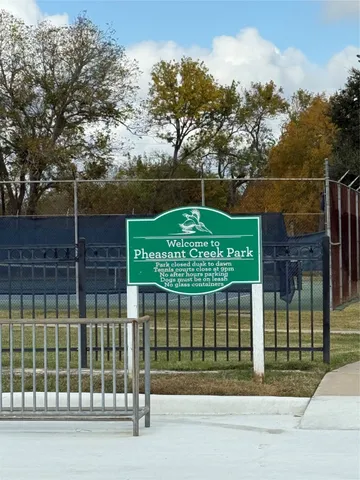 a view of a house with a small garden
