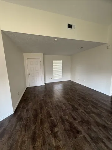 a view of empty room