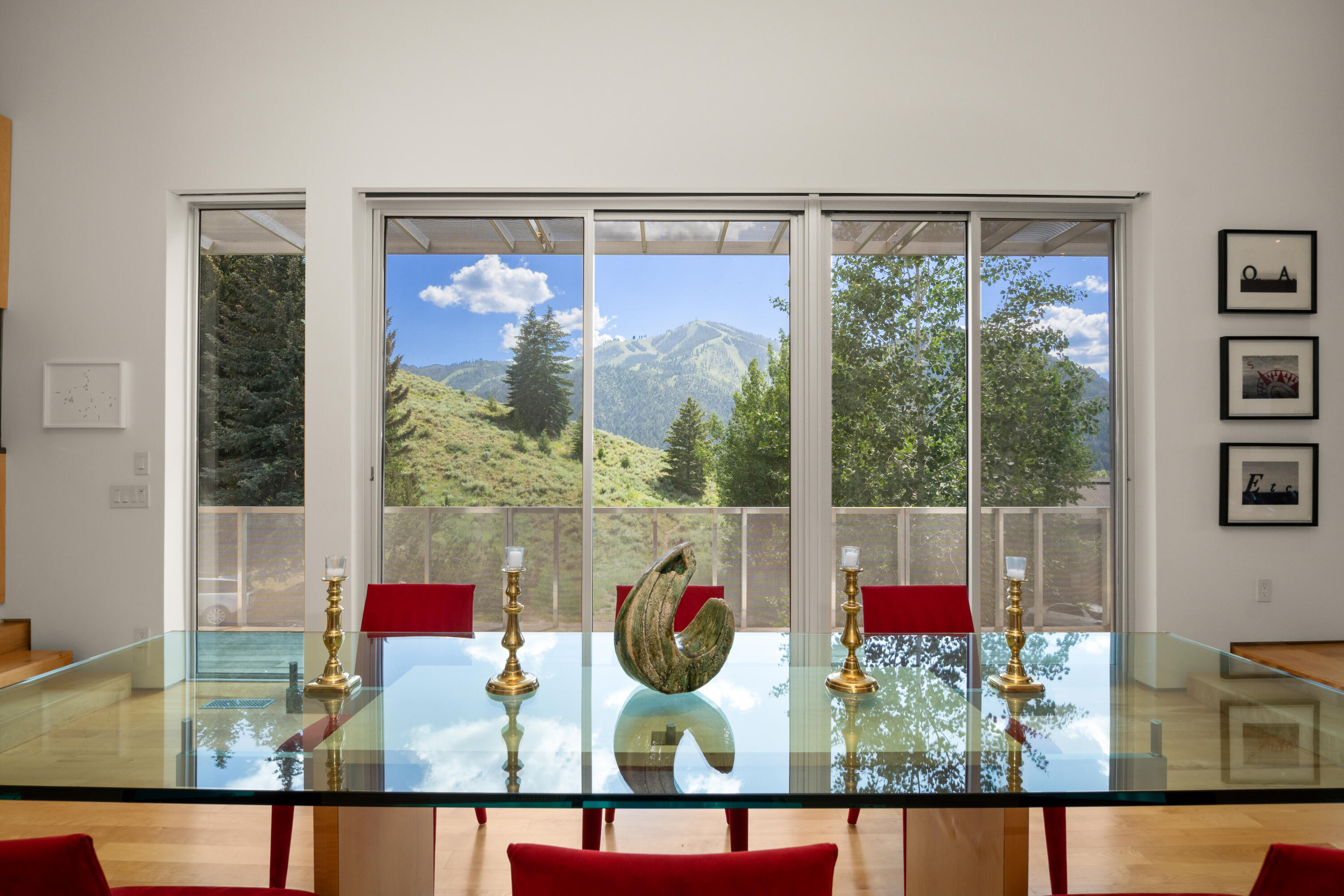 260 Spur Lane Ketchum, ID 83340 - Photo 8 of 37 Dining Room with Baldy Views