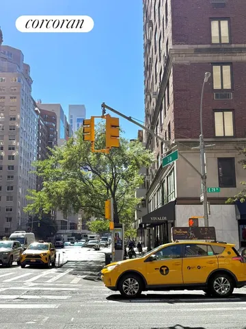 a car parked in front of a building