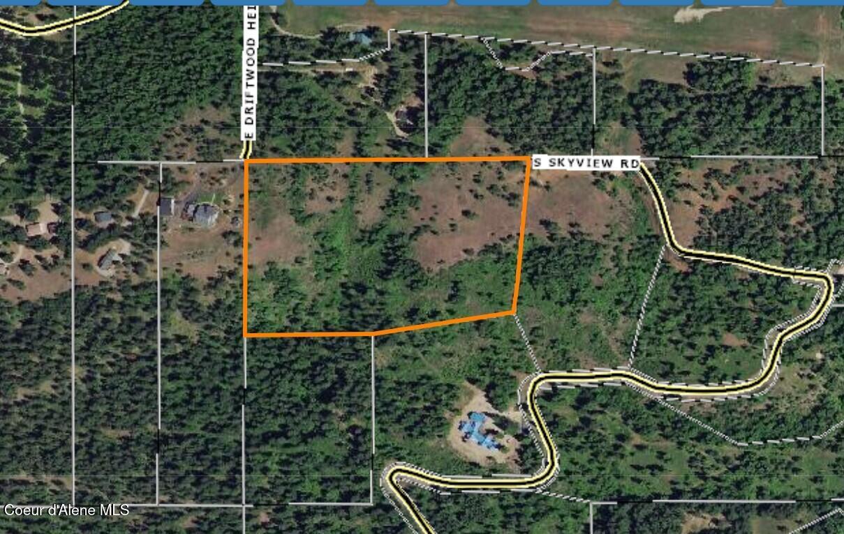 Lot 1 South Skyview Road Harrison, ID 83833 - Photo 28 of 29 Lot 1 Skyview Aerial Map