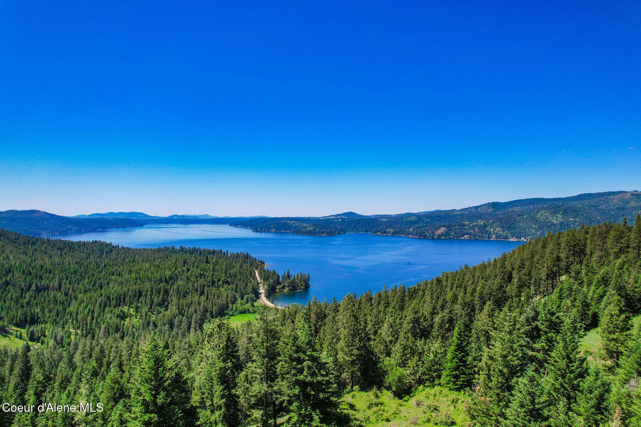 Lot 1 South Skyview Road Harrison, ID 83833 - Photo 4 of 29 4-web-or-mls-Aerial Drone-2