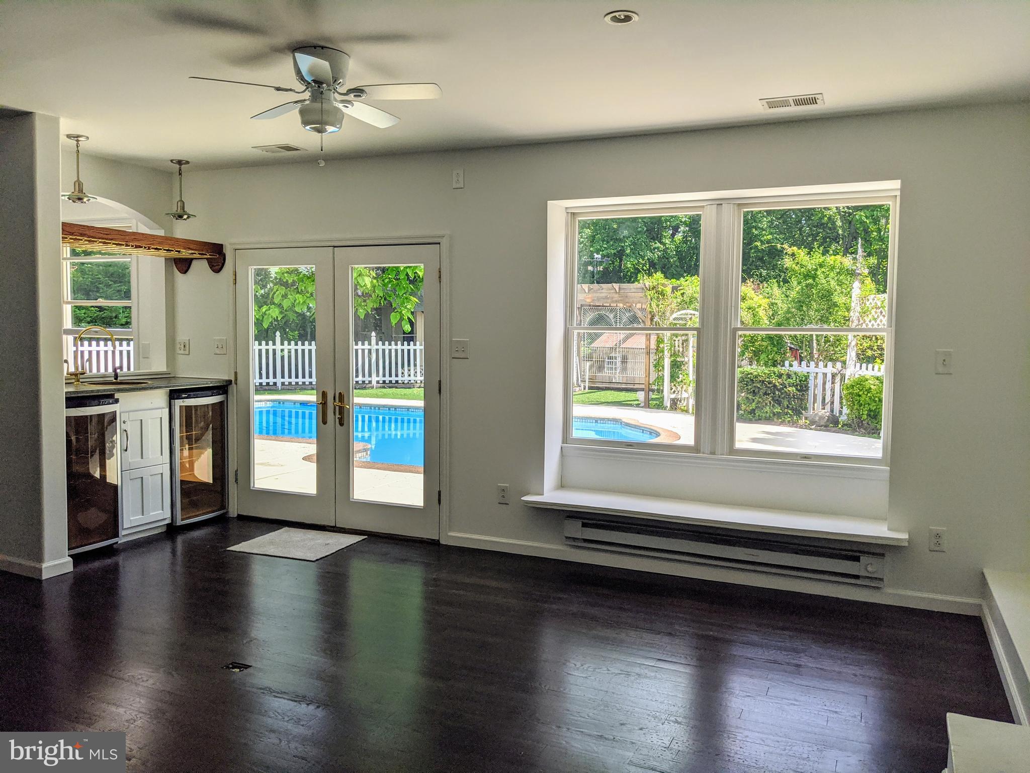 1189 Charter Road Warminster, PA 18974 - Photo 29 of 74 living room view of pool