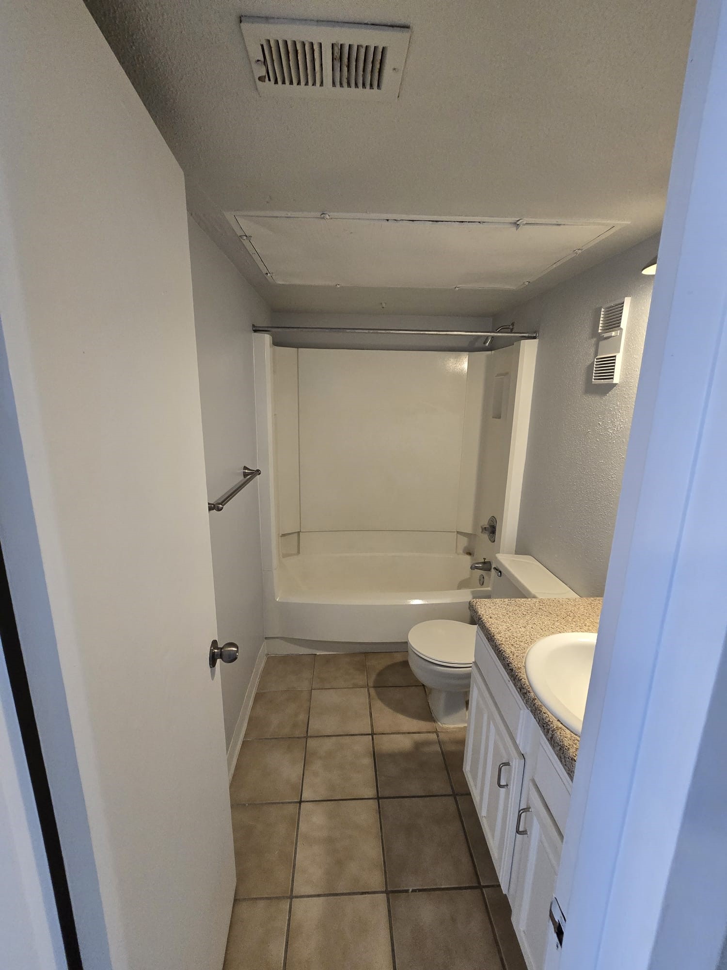 4747 Allendale Road, Unit 50 Houston, TX 77017 - Photo 3 of 9 a bathroom with a sink a toilet and tub