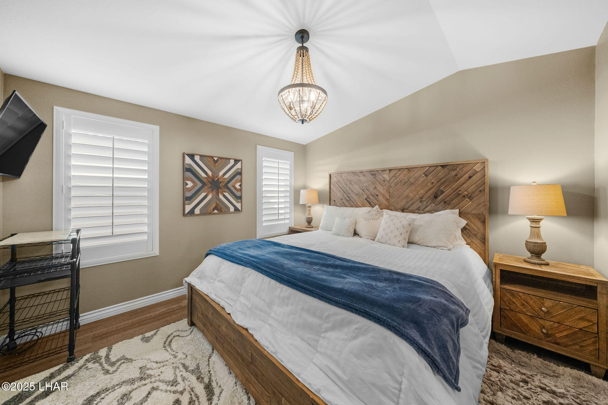 3020 Parker Dam Road, Unit 11 Parker, AZ 85344 - Photo 24 of 58 a bedroom with a bed and a window