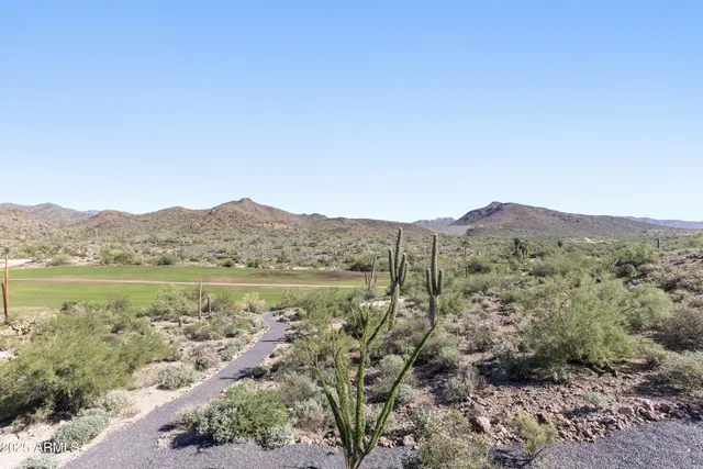a view of lake with mountain