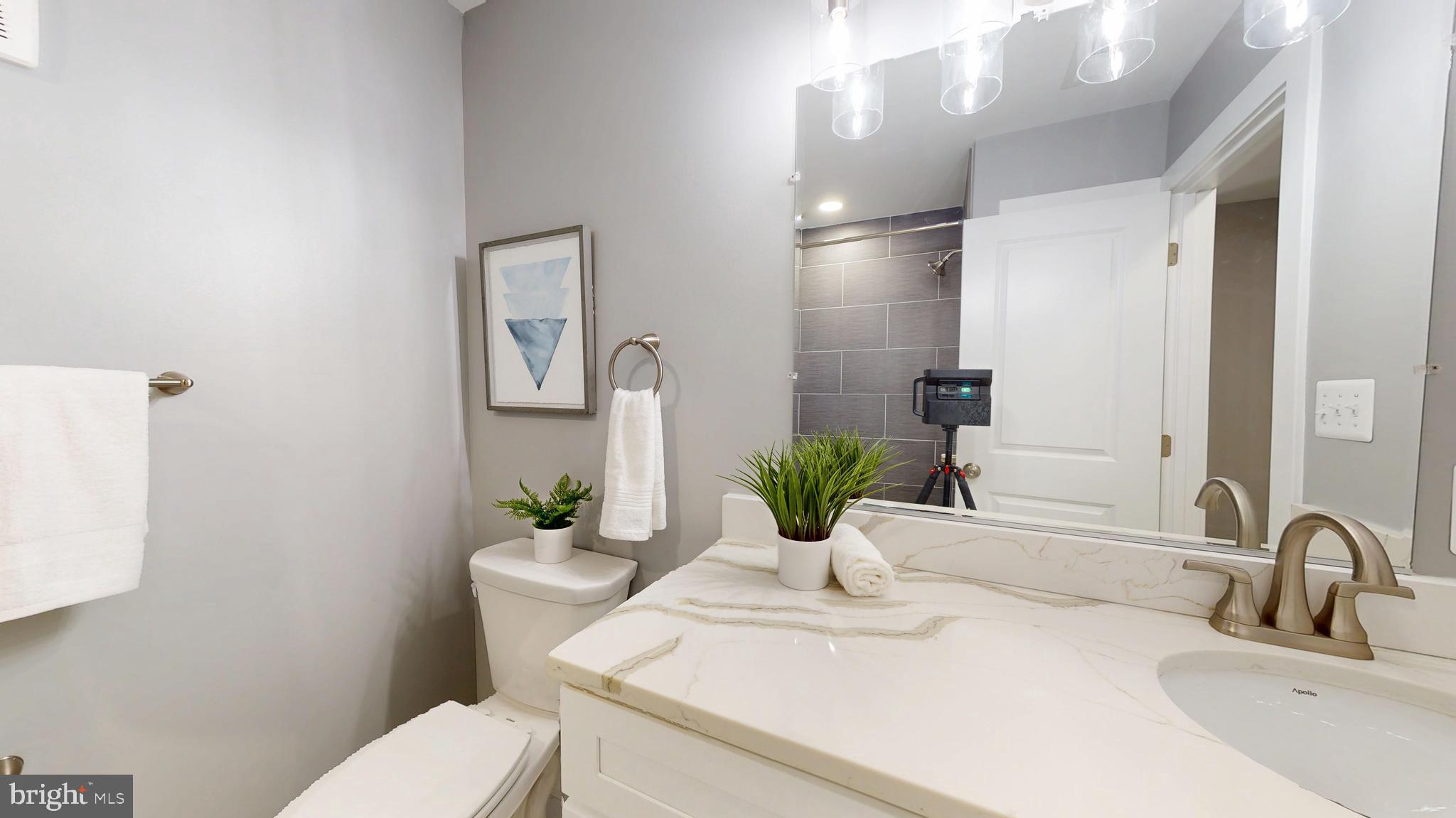 3515 St James Road Baltimore, MD 21244 - Photo 21 of 34 Beautiful Hall Bathroom