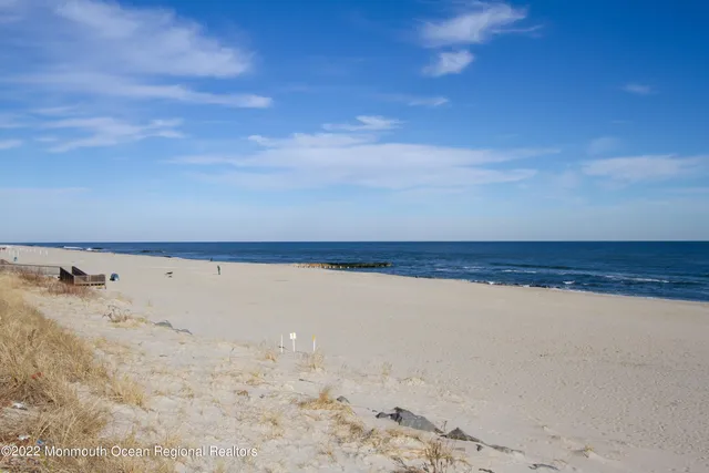a view of a street with building