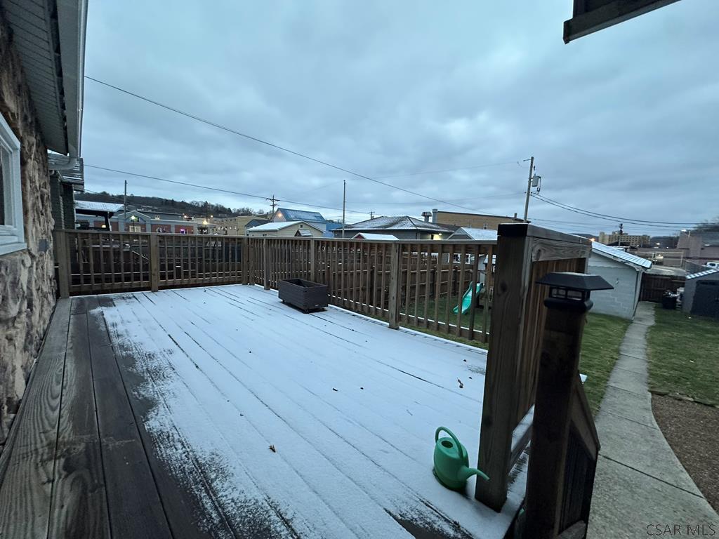 312 12th Street Windber, PA 15963 - Photo 21 of 24 a view of a terrace with sky view