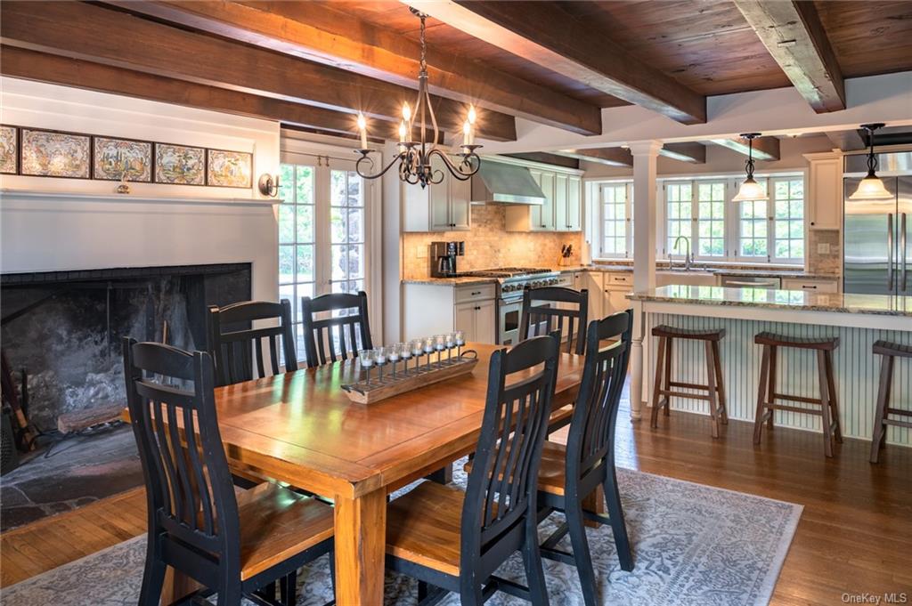 15 Sickletown Road Pearl River, NY 10965 - Photo 13 of 35 a dining room with furniture window and wooden floor