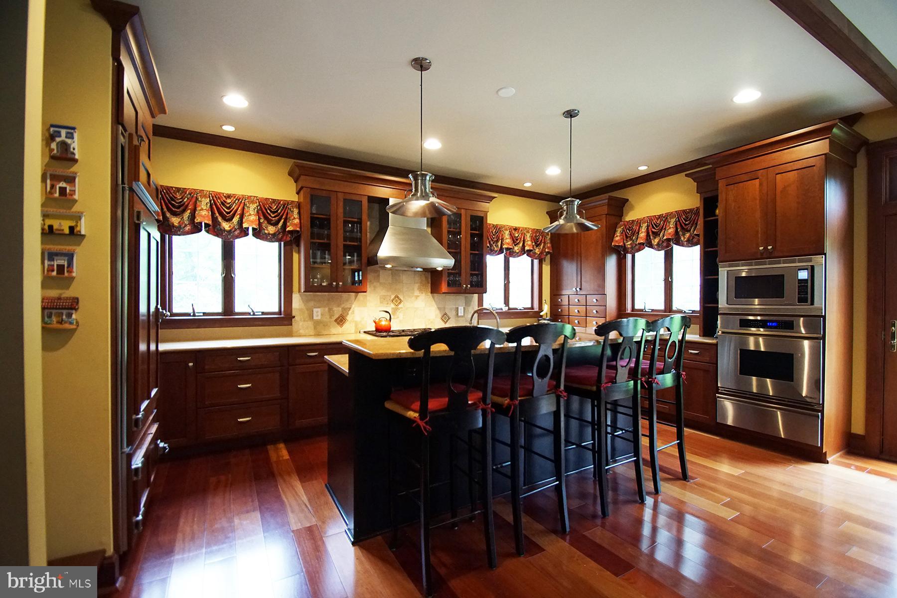 500 North Spring Mill Road Villanova, PA 19085 - Photo 2 of 35 gourmet kitchen with center island