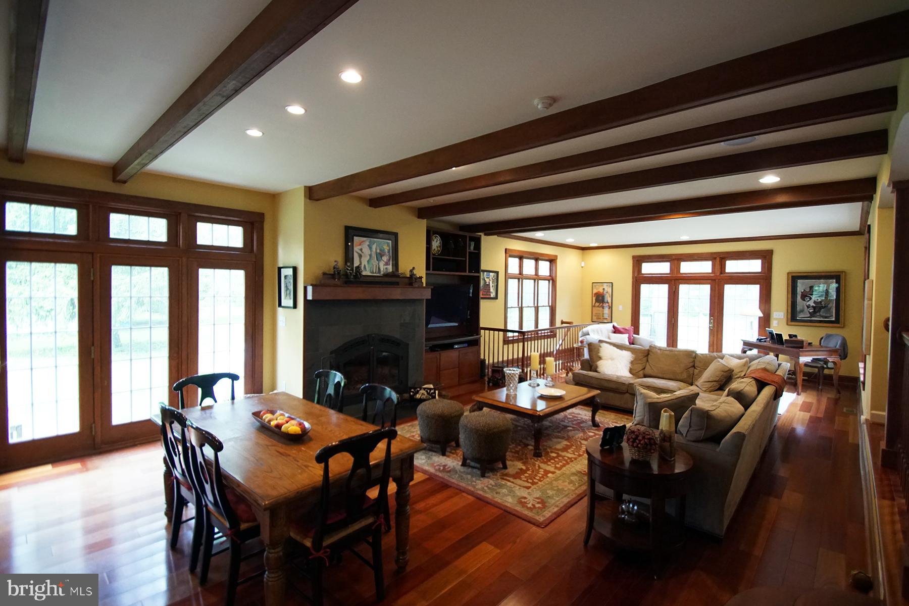 500 North Spring Mill Road Villanova, PA 19085 - Photo 3 of 35 dining table and great room