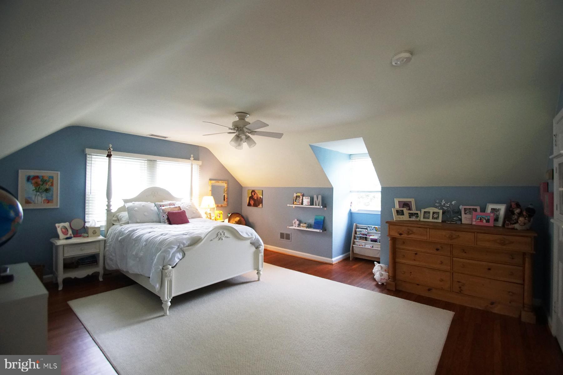 500 North Spring Mill Road Villanova, PA 19085 - Photo 26 of 35 spacious bedroom 2 with wood flooring