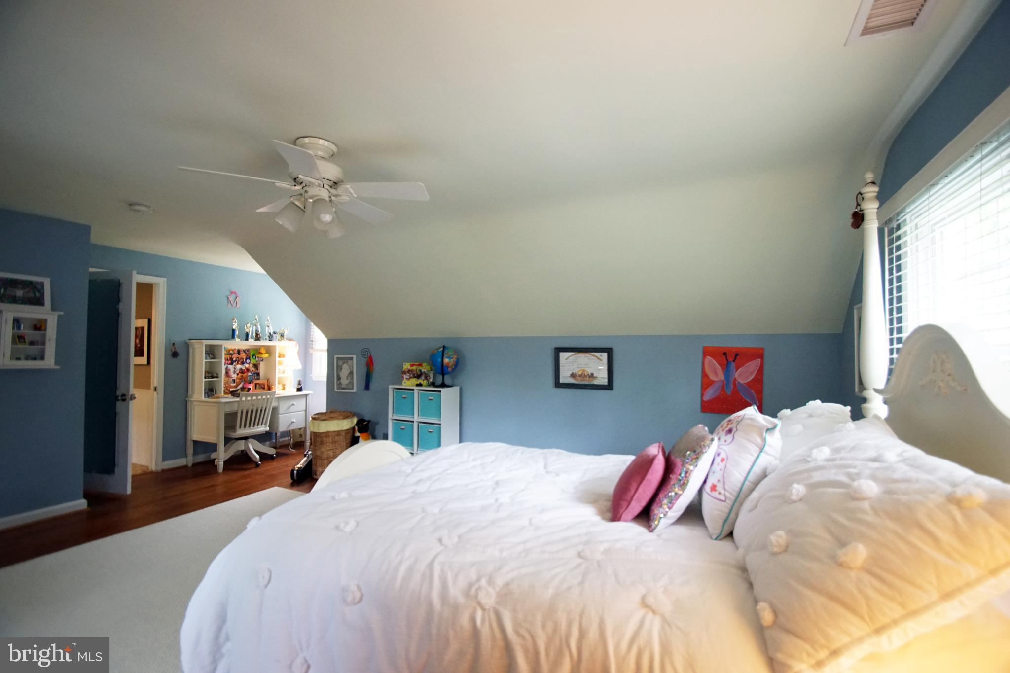 500 North Spring Mill Road Villanova, PA 19085 - Photo 27 of 35 bedroom 2 with ceiling fan