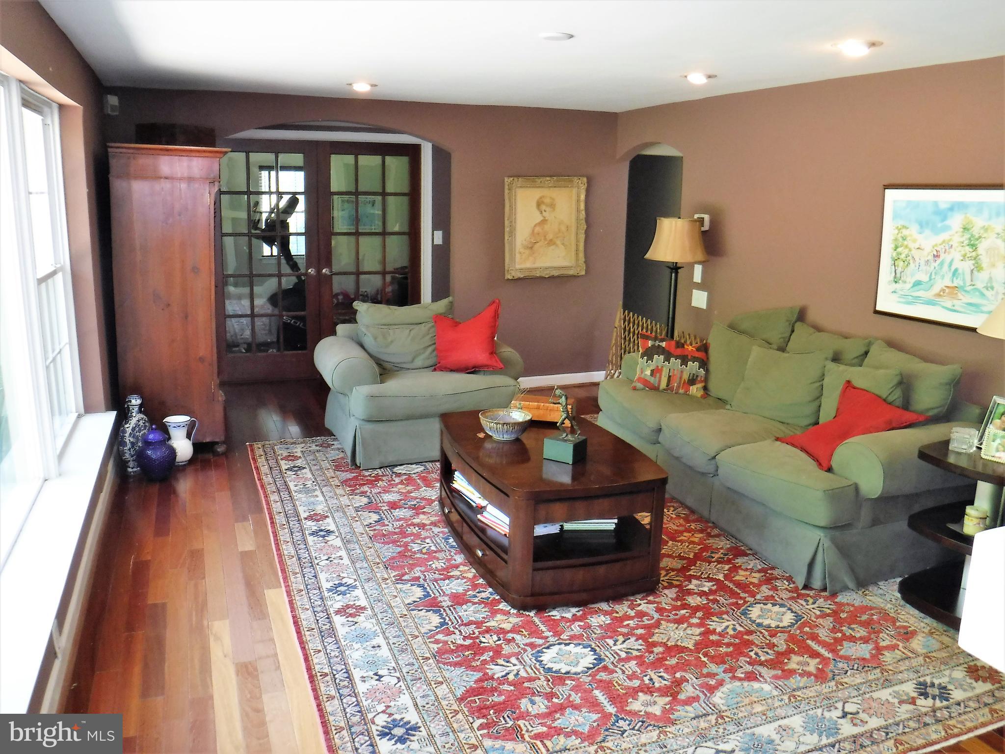 500 North Spring Mill Road Villanova, PA 19085 - Photo 6 of 35 living room with picture window