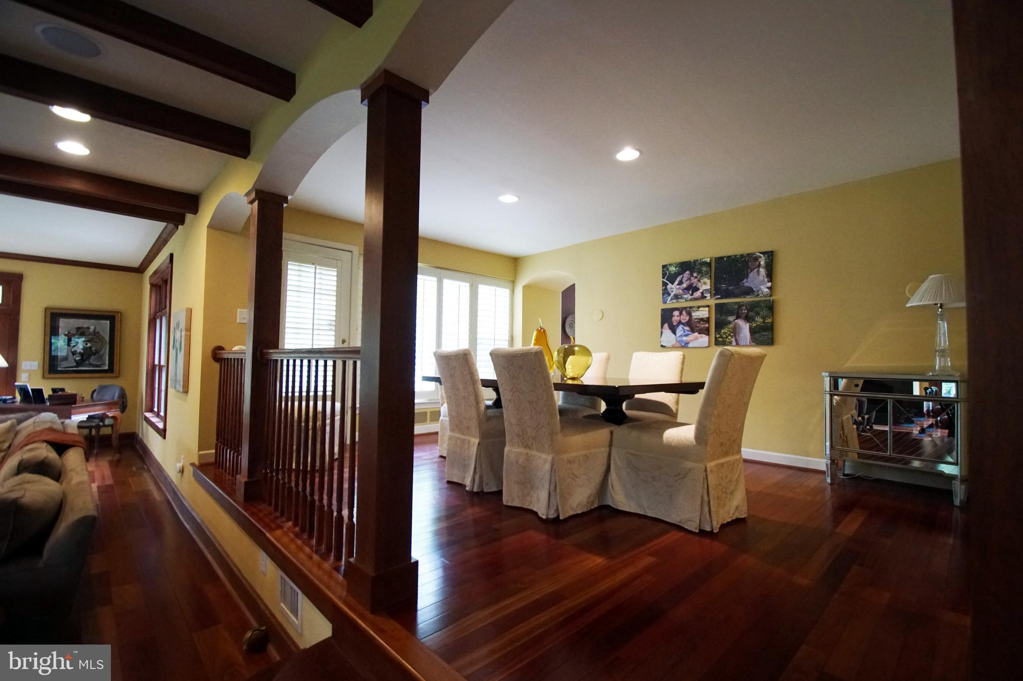 500 North Spring Mill Road Villanova, PA 19085 - Photo 9 of 35 open concept kitchen/great rm/dining rm,