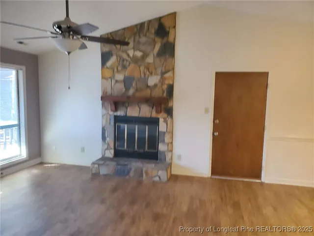 a view of an front door