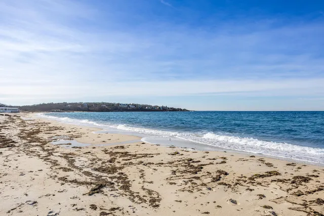 a view of beach and ocean