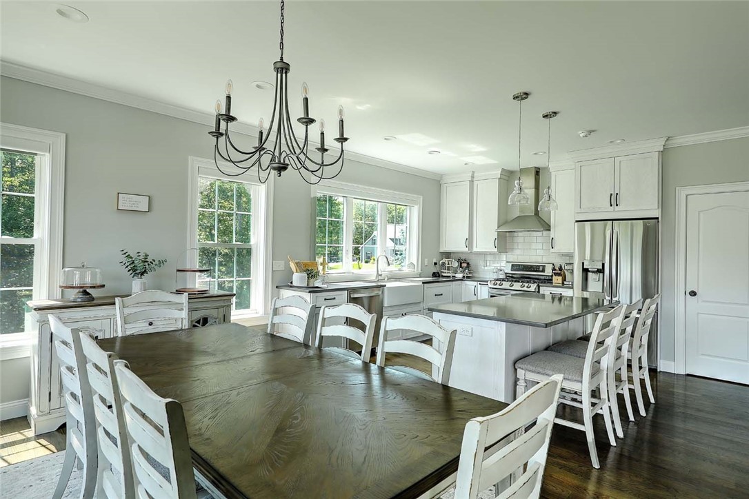 1 West Farm Road Smithfield, RI 02917 - Photo 11 of 50 Dining and kitchen area