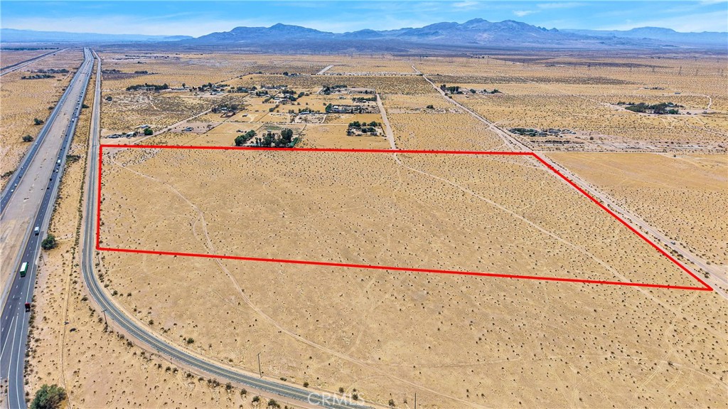 0 Barret Road Newberry Springs, CA 92365 - Photo 9 of 15 an aerial view of ocean and a mountain