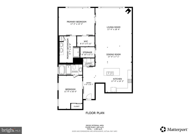 a picture of a floor plan