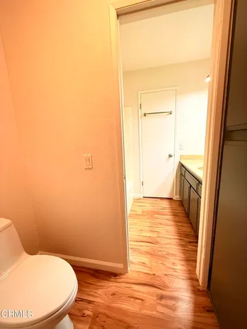 a bathroom with a toilet