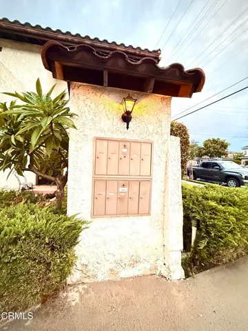 a view of a entryway door front of house