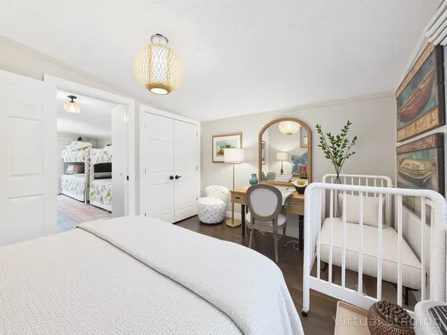 a living room with furniture fireplace and a flat screen tv