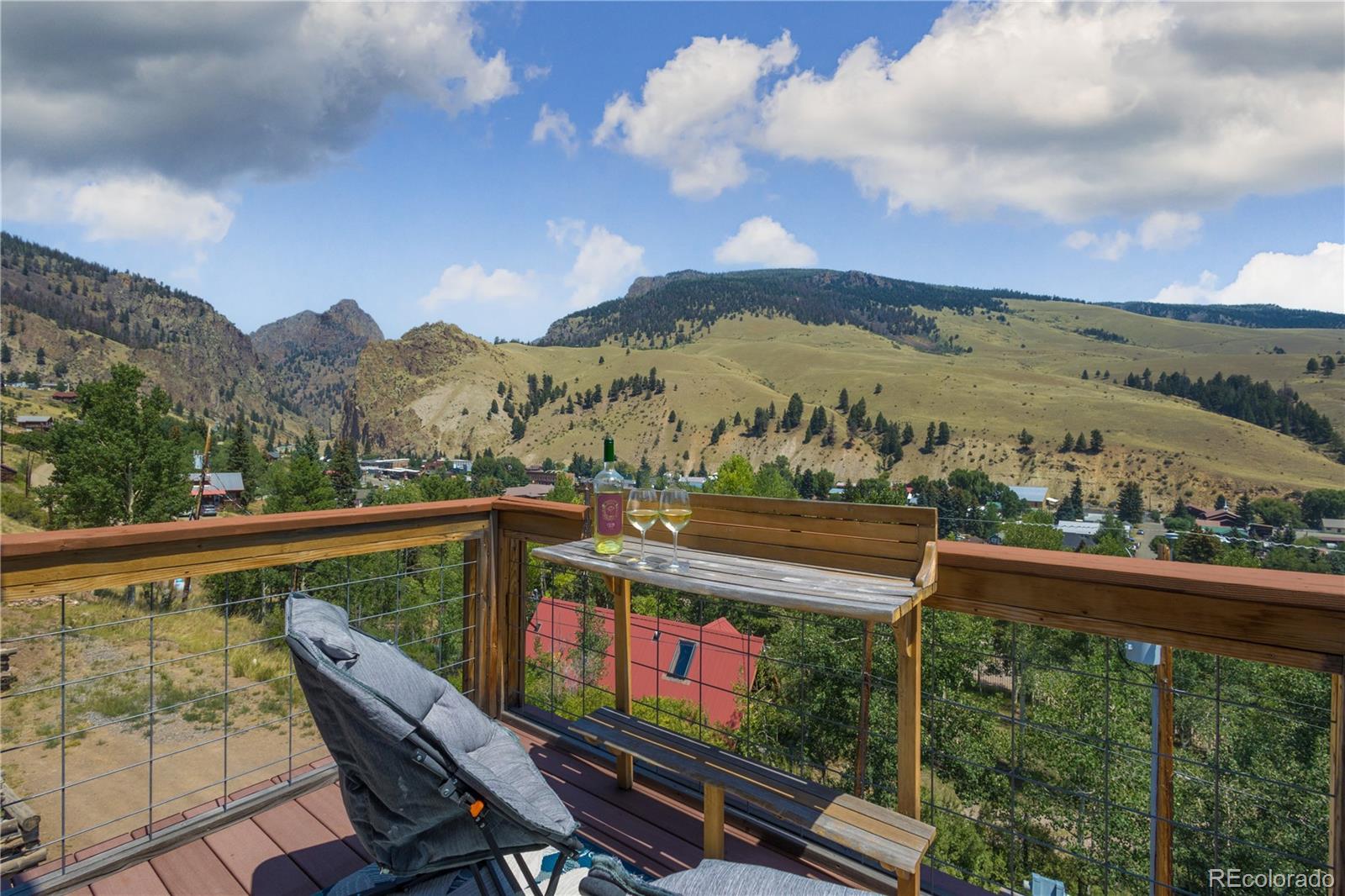 301 West 3rd Street Creede, CO 81130 - Photo 6 of 24 a view of city from a balcony