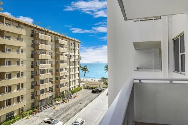 a view of a large building