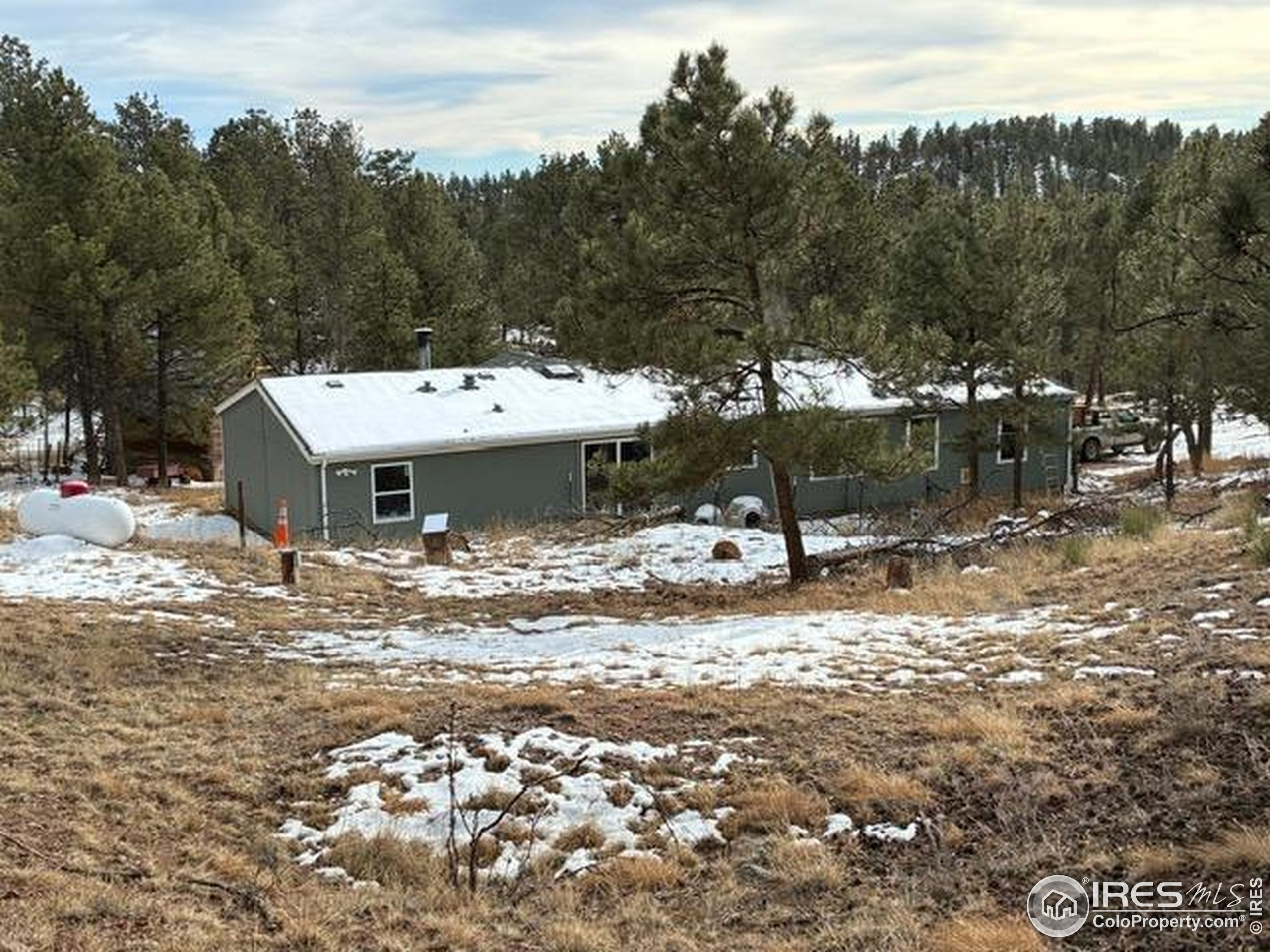 1759 Arapahoe Drive Florissant, CO 80816 - Photo 37 of 40 a view of a house with a yard