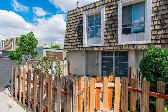 a view of a house with a window
