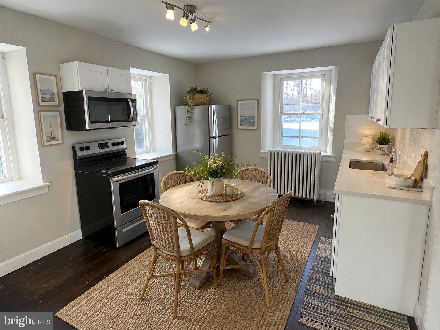 722 Faust Road, Unit FRONT Perkiomenville, PA 18074 - Photo 3 of 17 Kitchen (Imagined with AI)