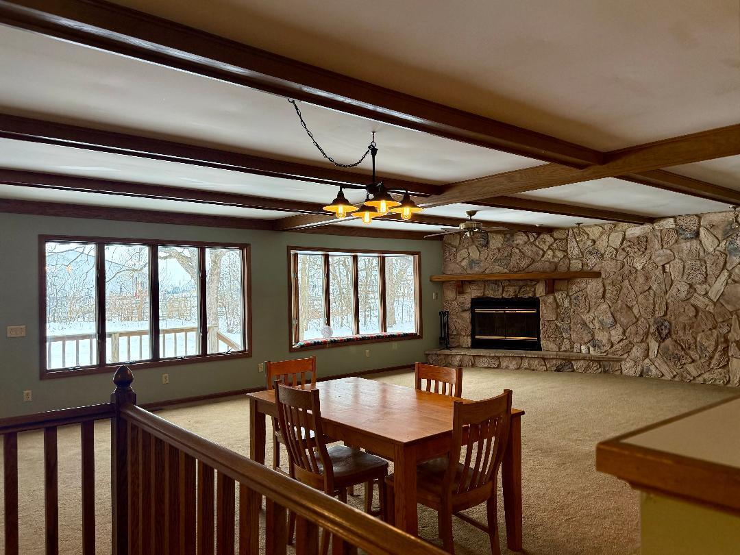 W6399 Brick Church Road Walworth, WI 53184 - Photo 9 of 26 great room/dining area