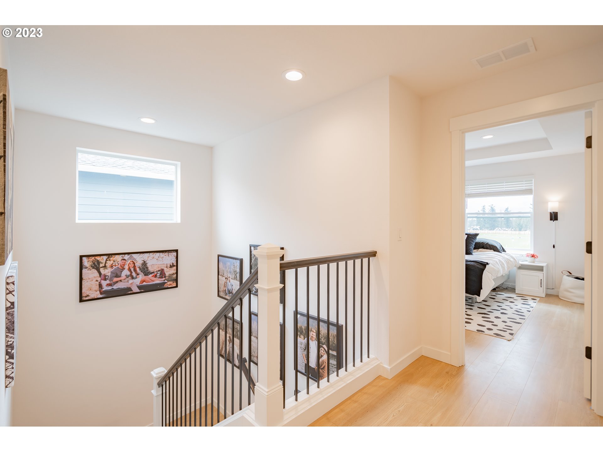 8719 North 1st Street Ridgefield, WA 98642 - Photo 33 of 45 a view of a hallway with a bedroom