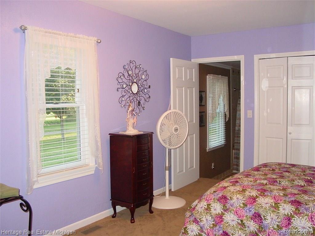 6463 Robb Road Fowlerville, MI 48836 - Photo 37 of 43 Master Bedroom View 3 Has entrance to Bath