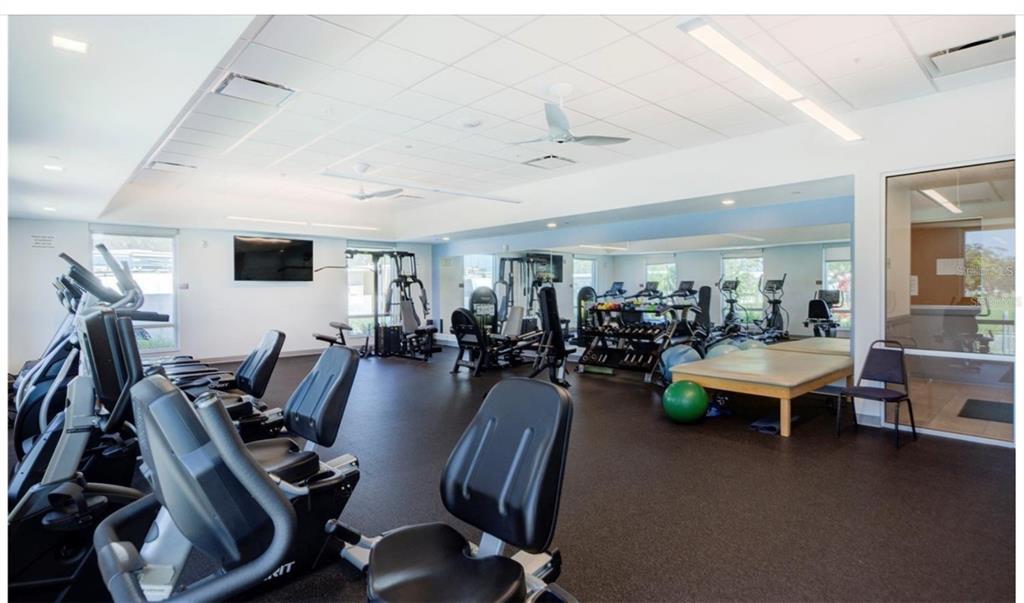 1100 South Belcher Road, Unit 152 Largo, FL 33771 - Photo 16 of 19 a view of a room with gym equipment