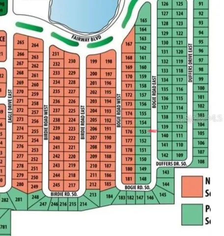 a view of a swimming pool with a garden