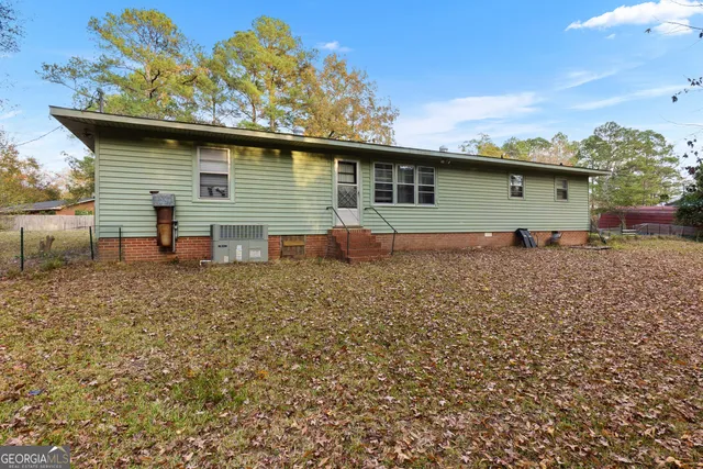 a view of outdoor space with trees