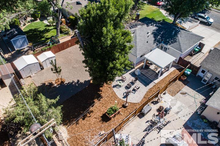 1345 Princess Avenue Reno, NV 89502 - Photo 23 of 23 an aerial view of house with yard